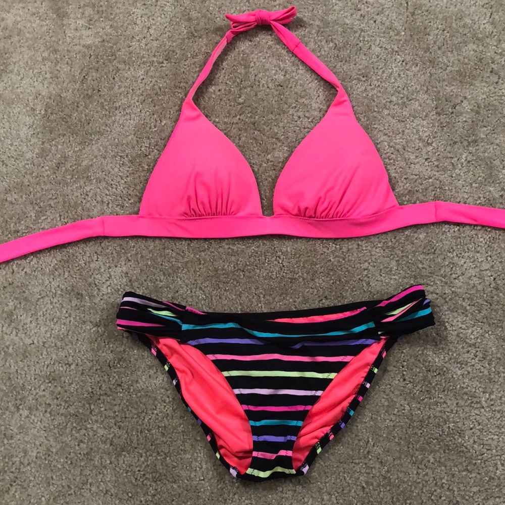 Victorias Secret push-up bikini L top and bottom.